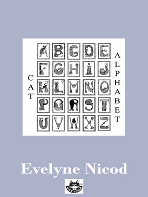 cover image of Cat Alphabet, 26 illustrated Letters
